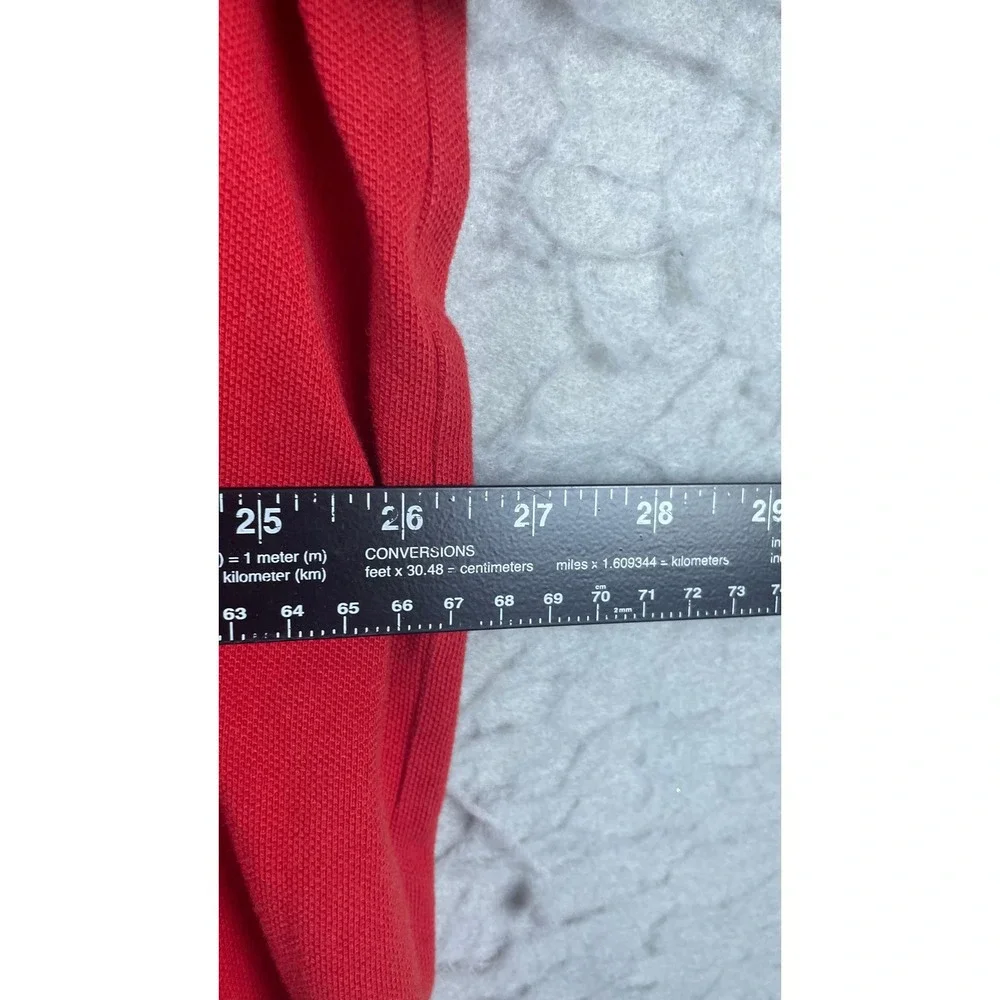 Polo Ralph Lauren Polo Shirt Mens 3XB Red Excellent Short Sleeve Pique Pony Logo